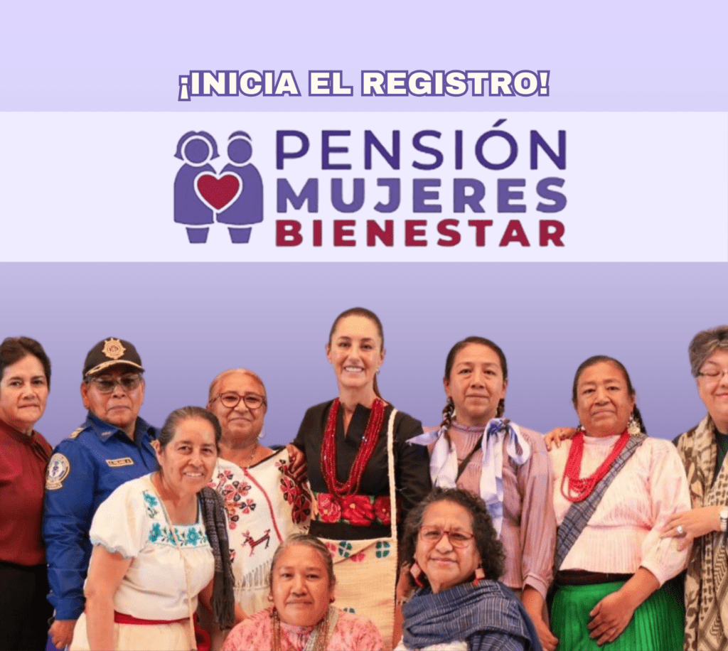 ¡Inicia el Registro! Pensión para Mujeres de 60 a 64 años