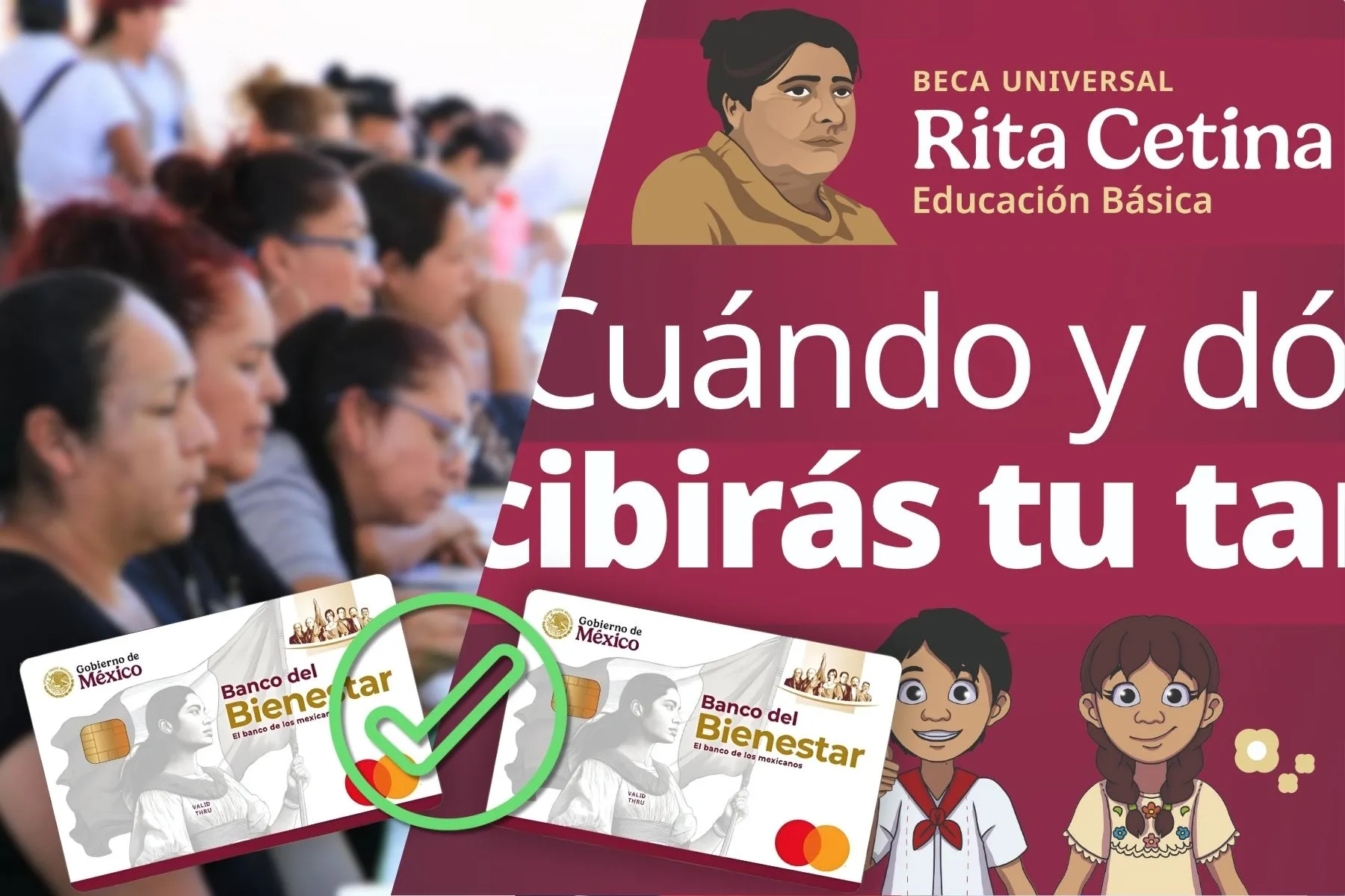 entrega de tarjetas beca Rita Cetina cuándo entregan la beca Rita Cetina requisitos tarjeta Bienestar secundaria beca Rita Cetina enero 2026 apoyo educativo secundaria inscripción becas bienestar