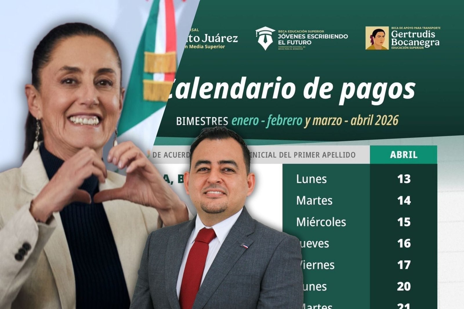 Ya se confirmó el calendario de pagos de las Becas Bienestar Abril 2026 para estudiantes de continuidad. Conoce las fechas y montos.