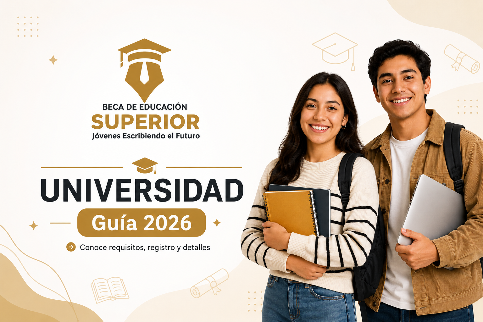 Beca jovenes escribiendo el futuro 2026, llave mx, registro, documentos necesarios, entrega de tarjeta